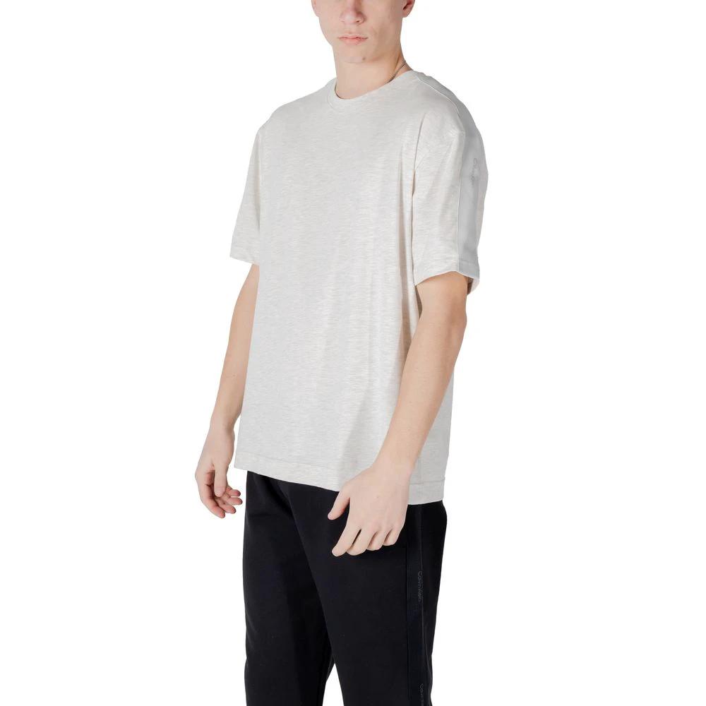 T-shirt Calvin Klein Sport en coton gris