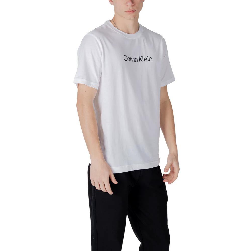 Calvin Klein Sport White Cotton T-Shirt