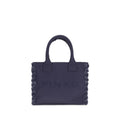 Sac bandoulière PINKO en coton bleu