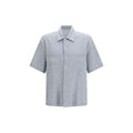 Sunflower Blue Cotton Pattern Shirt