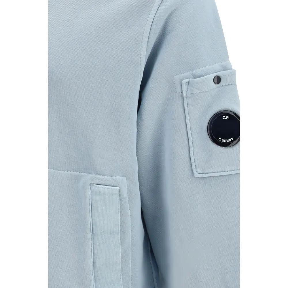 C.P. Company Blue Cotton Sweatshirt
