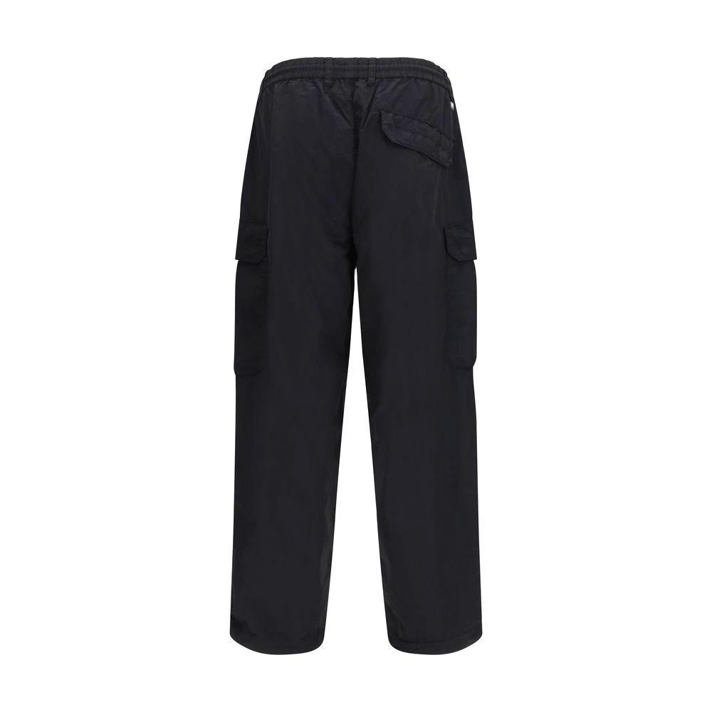 Pantalon cargo noir en polyamide CP Company