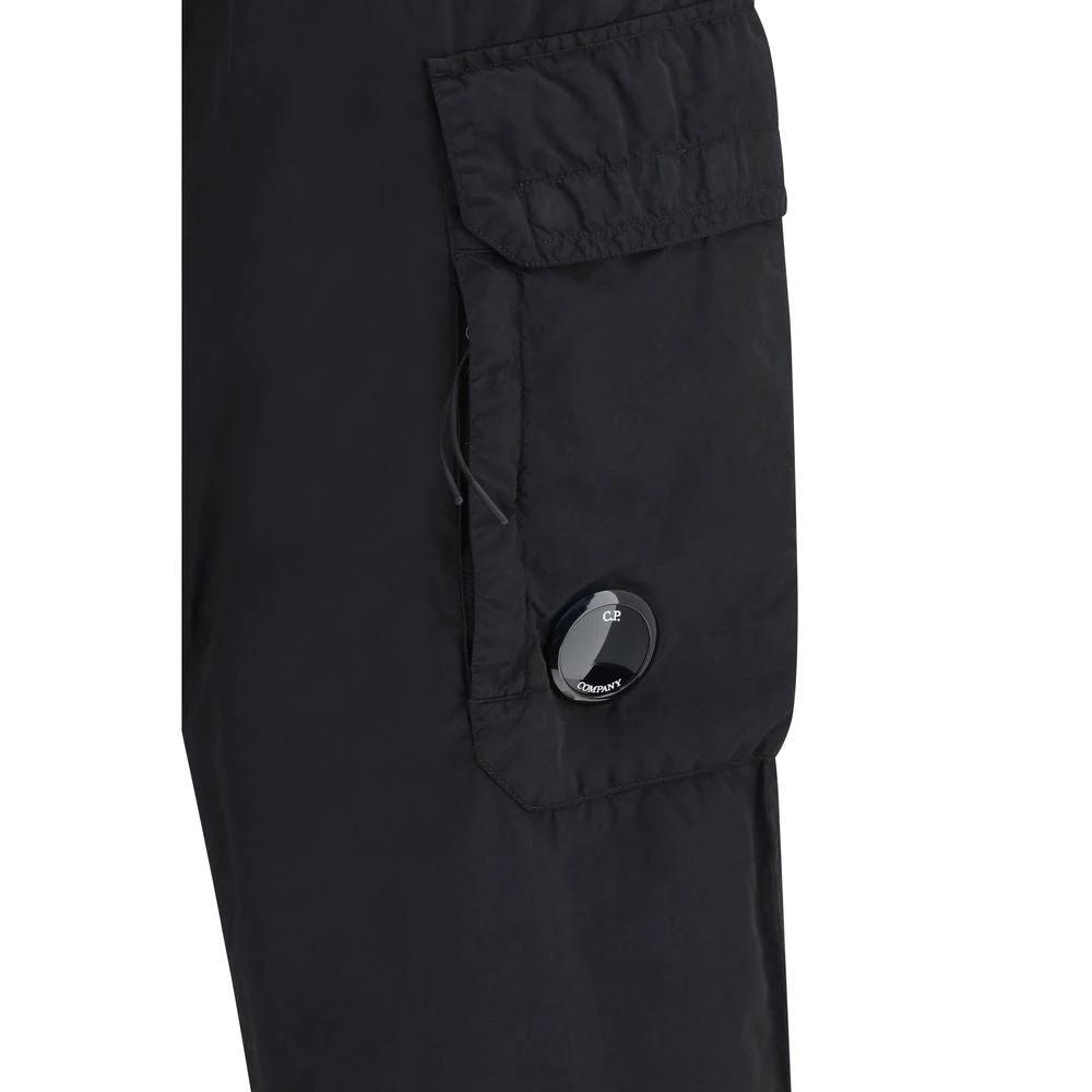 Pantalon cargo noir en polyamide CP Company