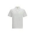 Polo Burberry en coton blanc