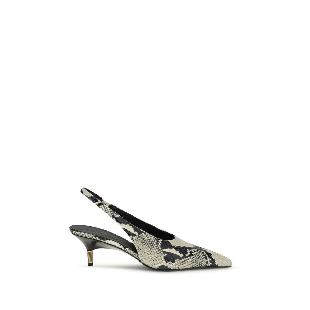 Escarpins à talons hauts Khaite Bos Taurus en cuir de veau multicolore