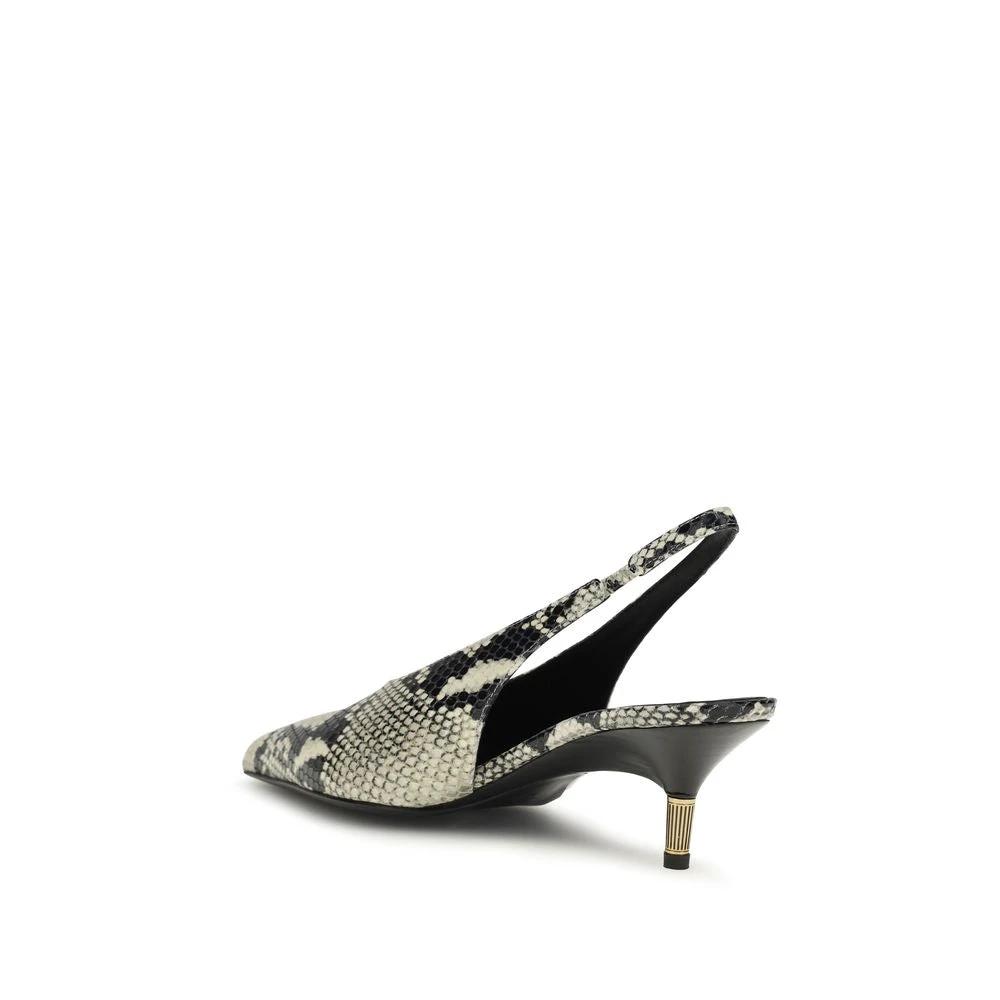 Escarpins à talons hauts Khaite Bos Taurus en cuir de veau multicolore