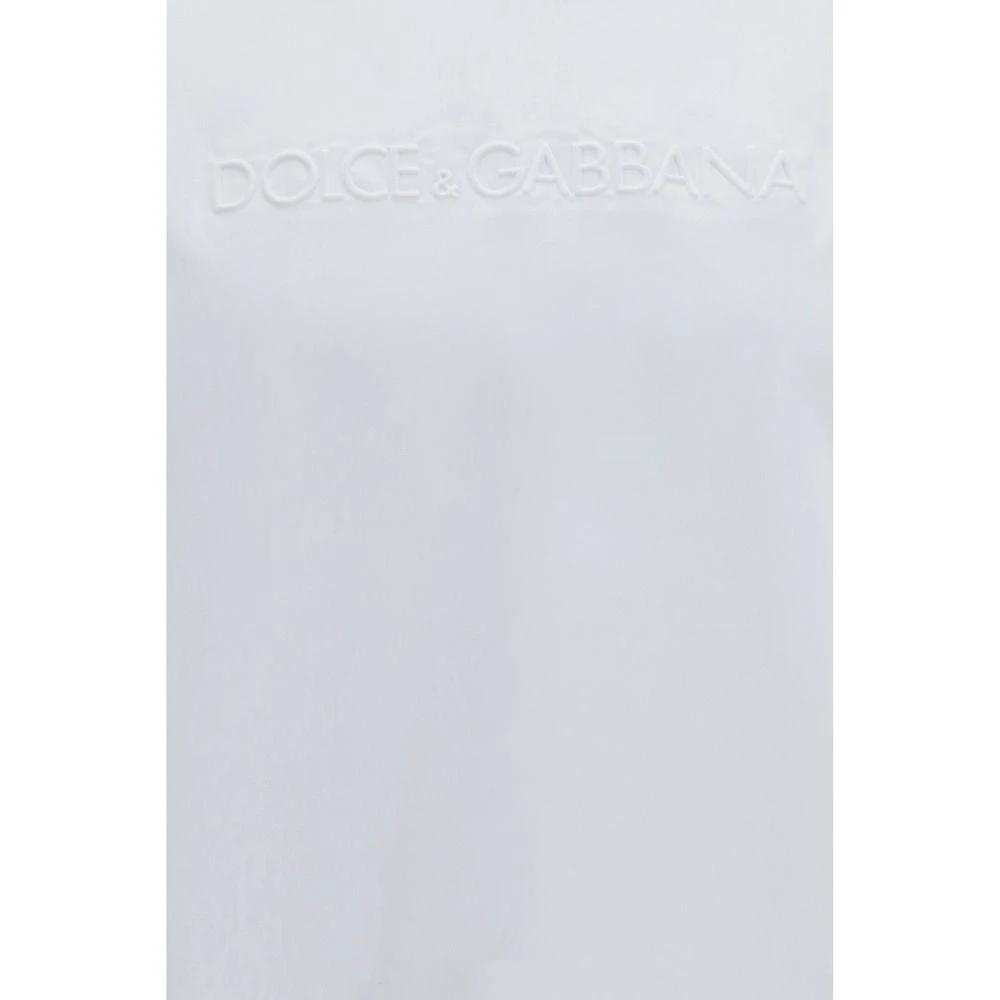 T-shirt blanc en coton Dolce &amp; Gabbana
