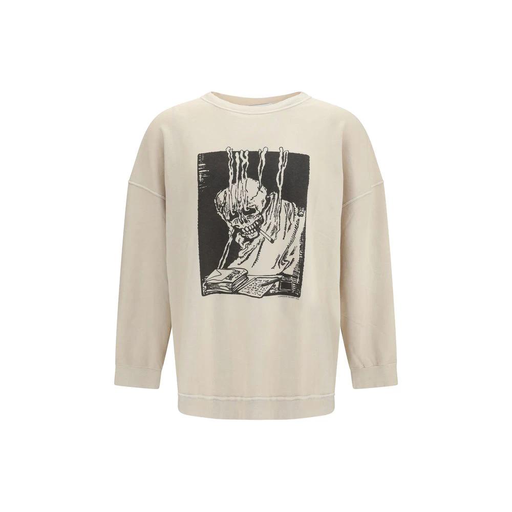 Sweat-shirt en coton beige Our Legacy