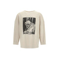 Sweat-shirt en coton beige Our Legacy