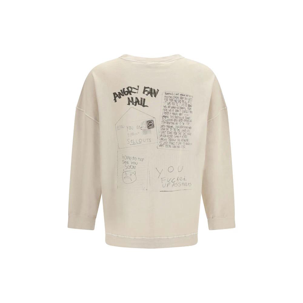 Sweat-shirt en coton beige Our Legacy