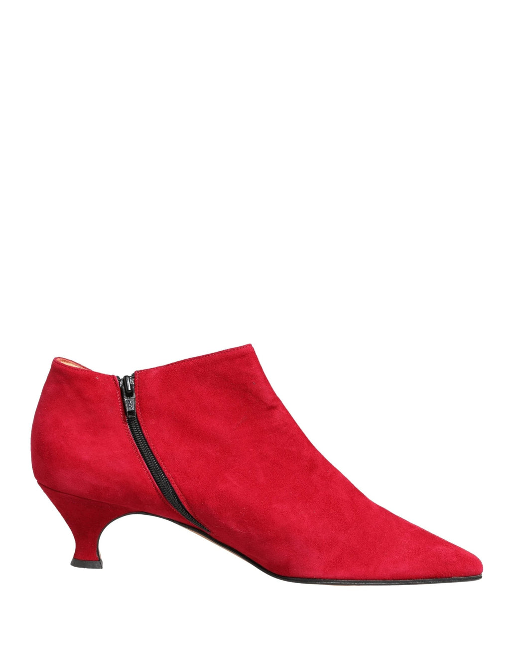 Chaussures Bottines en Daim Rouge Dolce & Gabbana