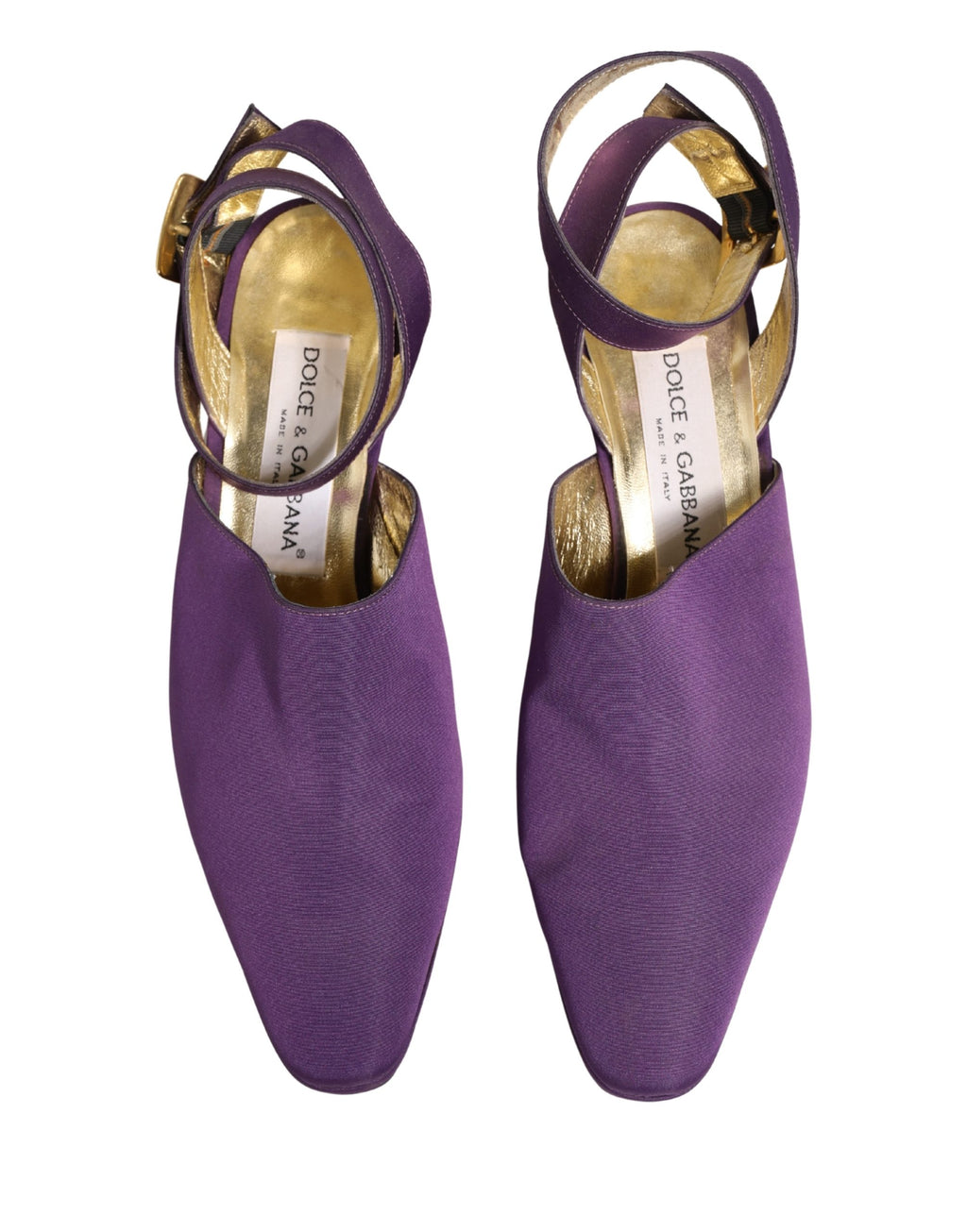Chaussures Sandales en Daim Violet Dolce & Gabbana