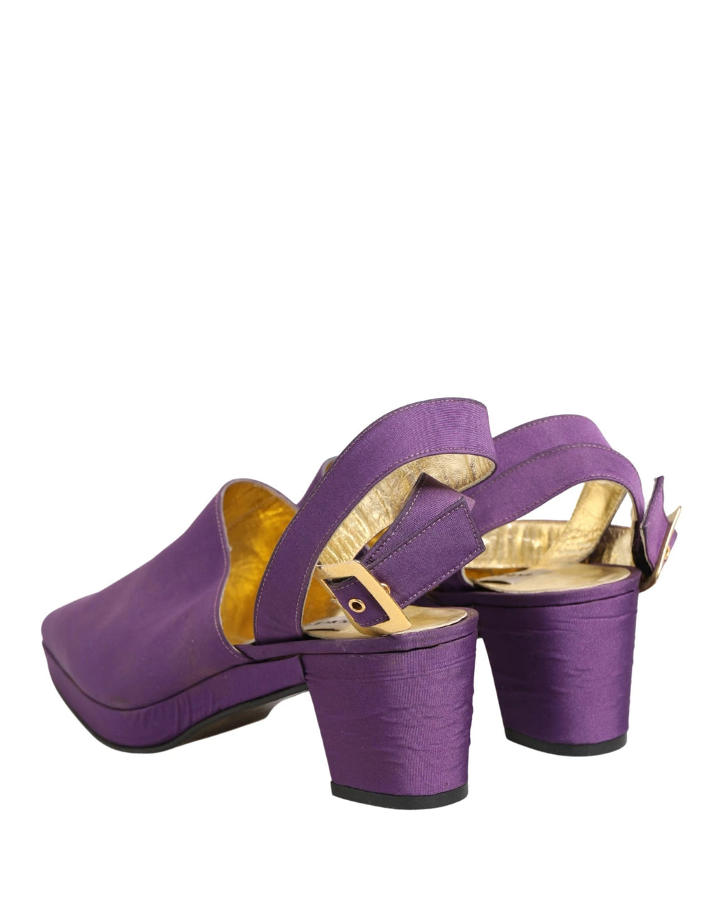 Chaussures Sandales en Daim Violet Dolce & Gabbana