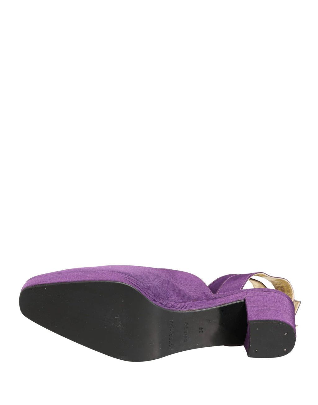 Chaussures Sandales en Daim Violet Dolce & Gabbana