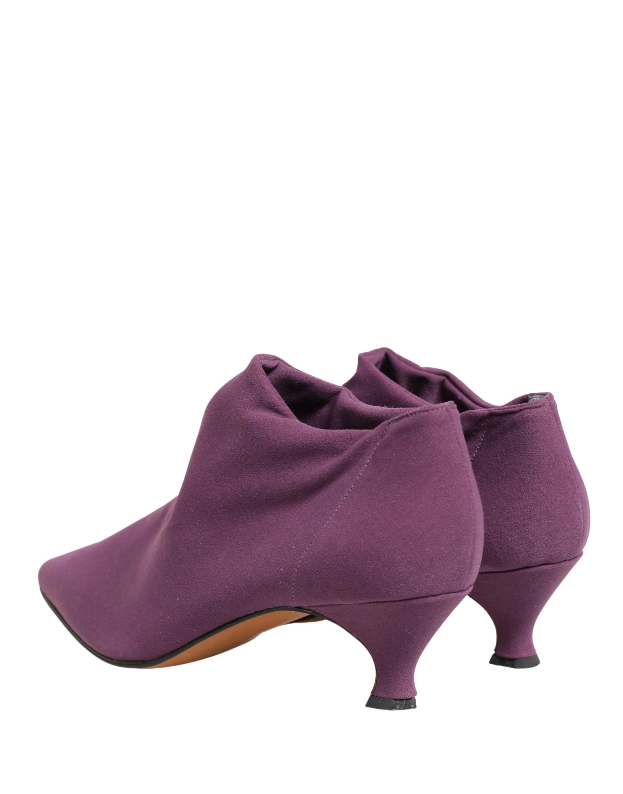Chaussures Dolce & Gabbana Bottines en daim violet