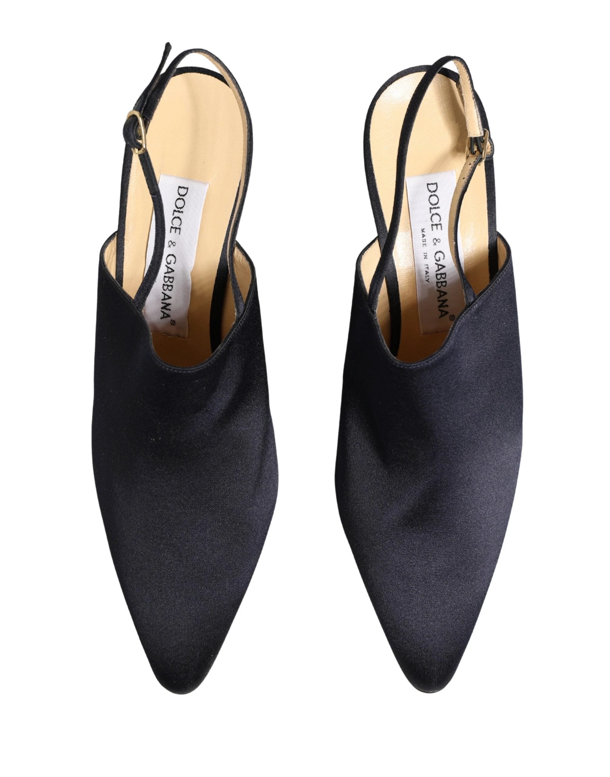 Chaussures à talons Dolce & Gabbana en daim noir