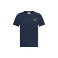 T-shirt en coton bleu Maison Kitsuné