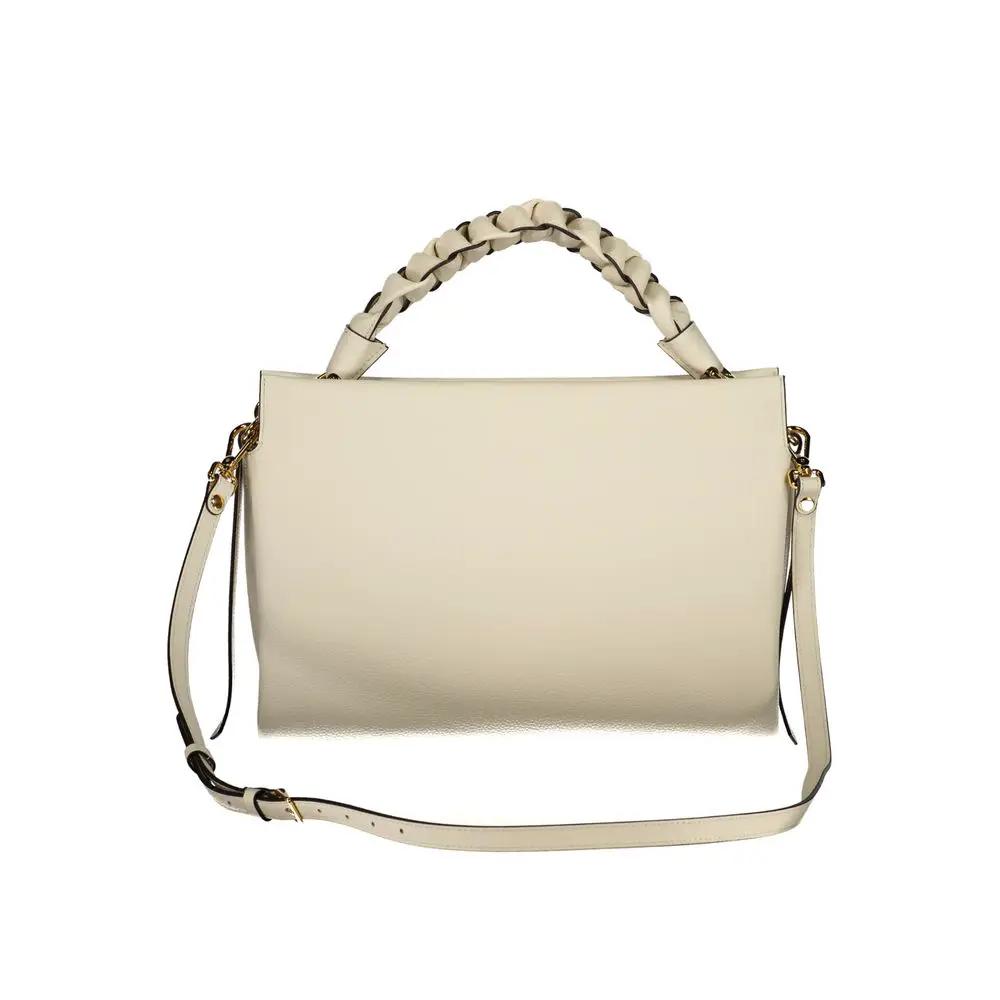 Sac à main femme en cuir blanc Coccinelle