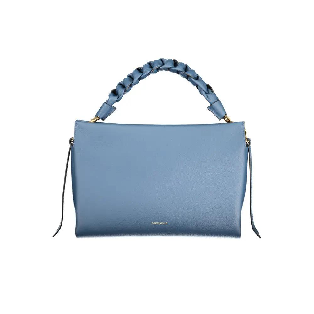 Sac à main femme Coccinelle en cuir bleu