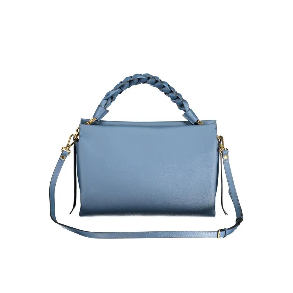 Sac à main femme Coccinelle en cuir bleu
