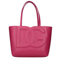 Sac à main en cuir rose Dolce & Gabbana