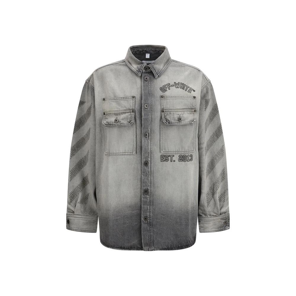 Chemise en jean gris Off-White