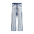 Diesel Blue Cotton Bootcut Jeans