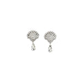 Boucles d'oreilles en métal argenté Alessandra Rich