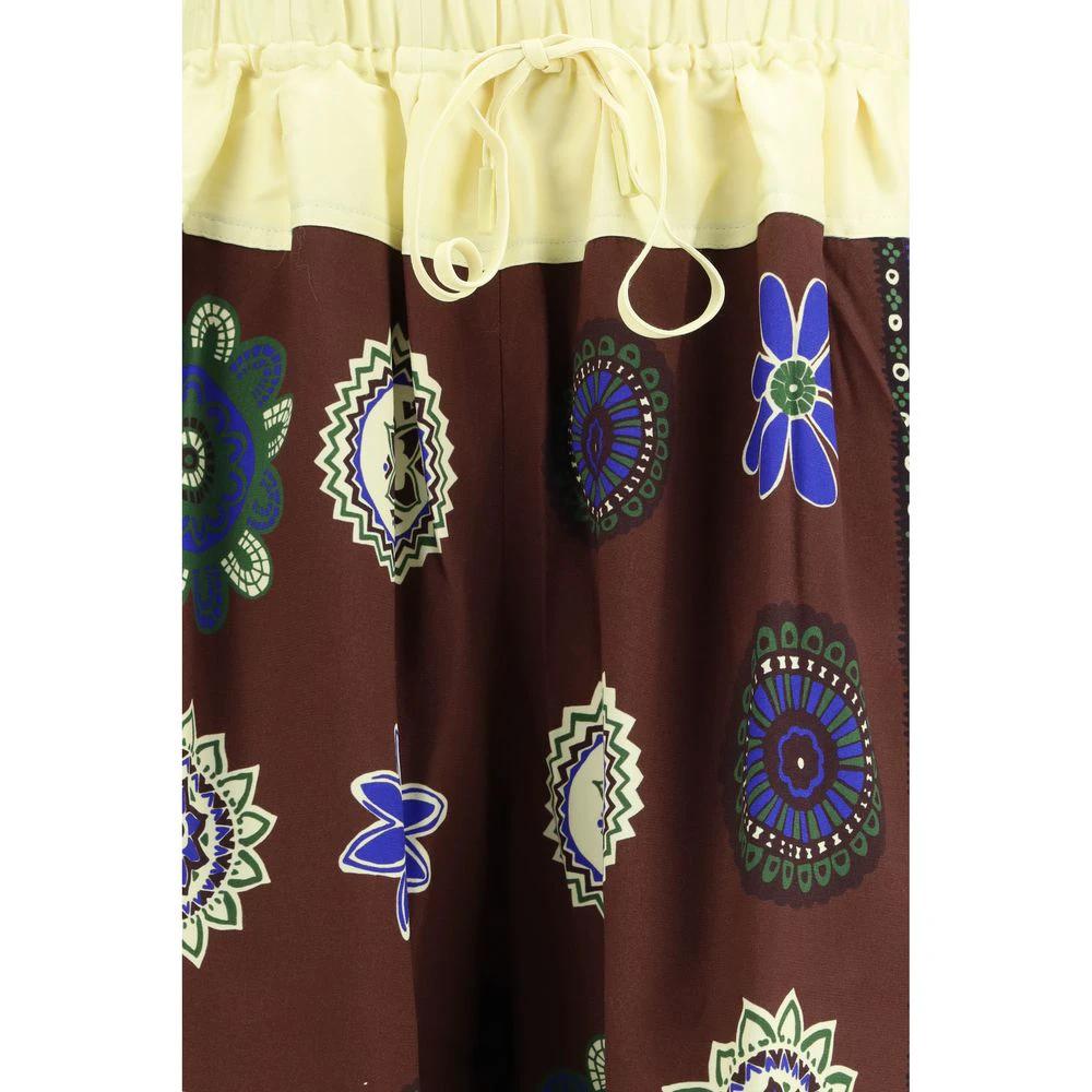 Bermuda en viscose multicolore Alemais