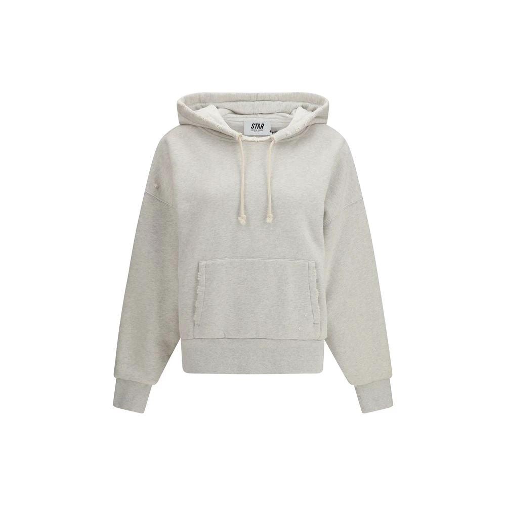 Sweat-shirt en coton gris Golden Goose