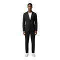 Mulish Black Cotton Two-Piece Suit