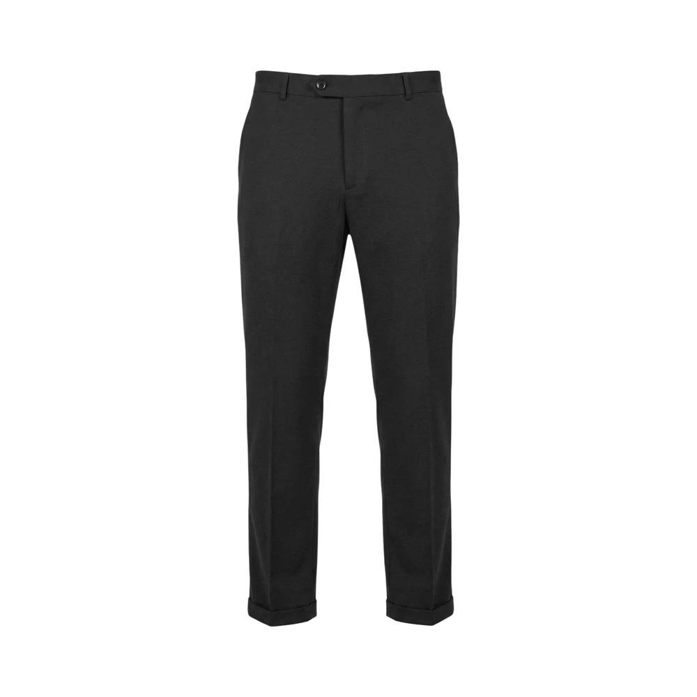 Mulish Black Cotton Two-Piece Suit
