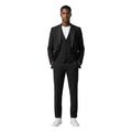 Costume trois pièces Mulish en polyester noir