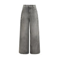 Jean en coton gris Golden Goose
