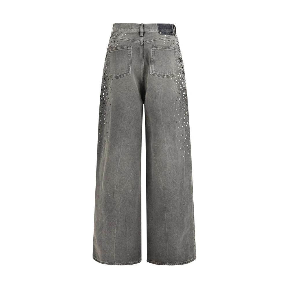 Jean en coton gris Golden Goose