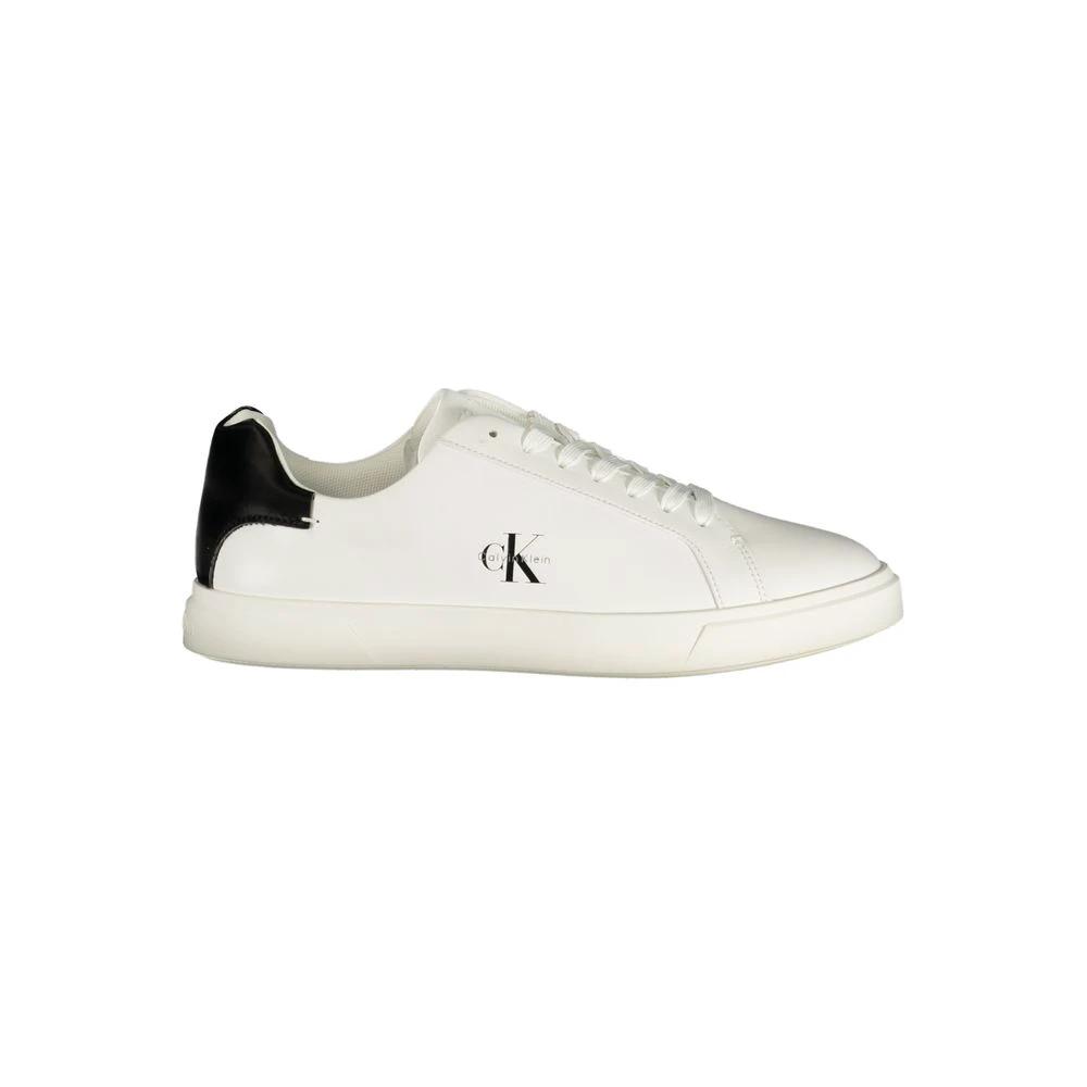 Baskets Calvin Klein Bianco Poliuretano Donna