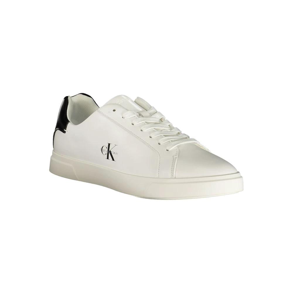 Baskets Calvin Klein Bianco Poliuretano Donna