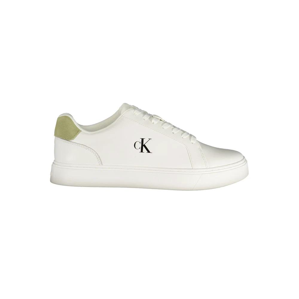 Baskets Calvin Klein Bianco en polyuréthane pour homme