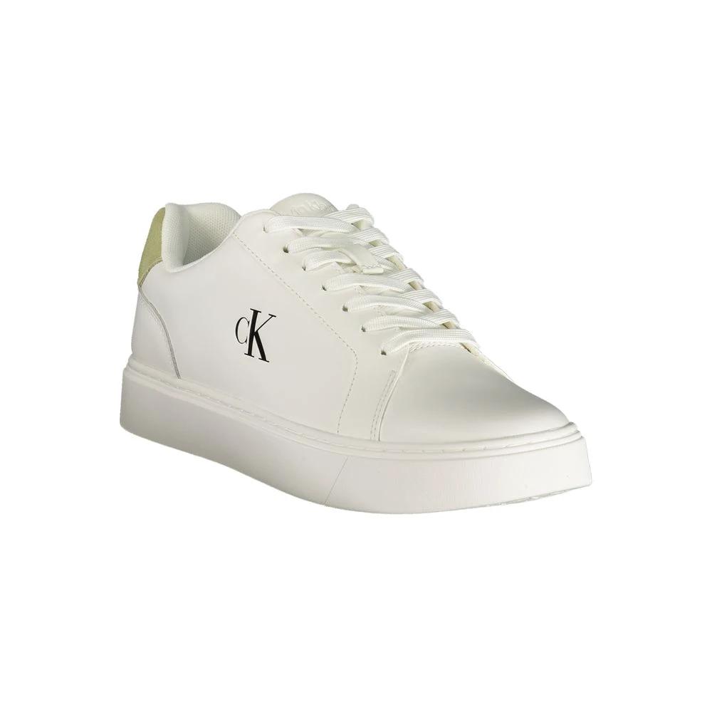 Baskets Calvin Klein Bianco en polyuréthane pour homme