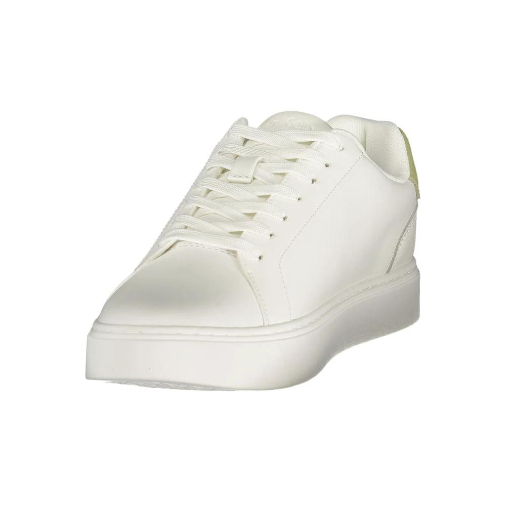 Baskets Calvin Klein Bianco en polyuréthane pour homme
