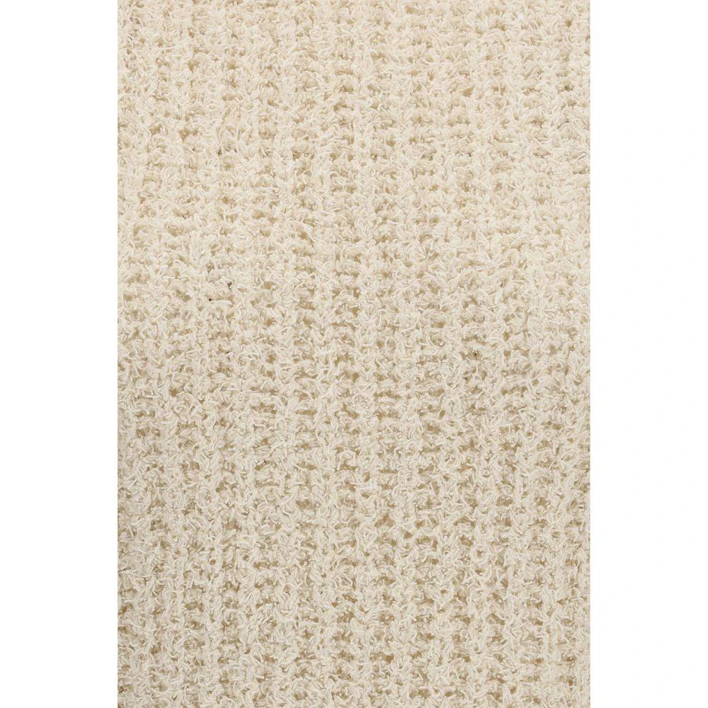 Balmain Beige Cotton Sleeveles Sweater
