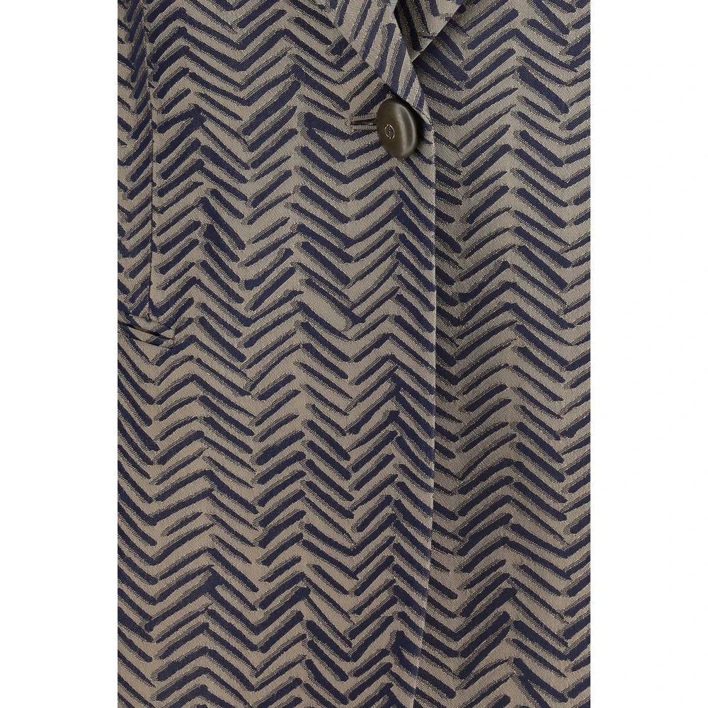 Blazer beige en viscose Giorgio Armani