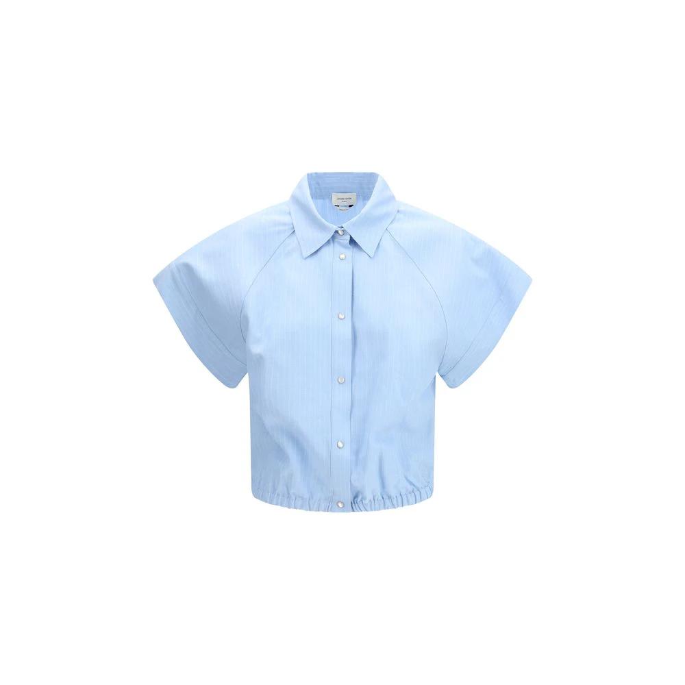 Chemise à Manches Courtes Jacob Cohen Bleue en Viscose