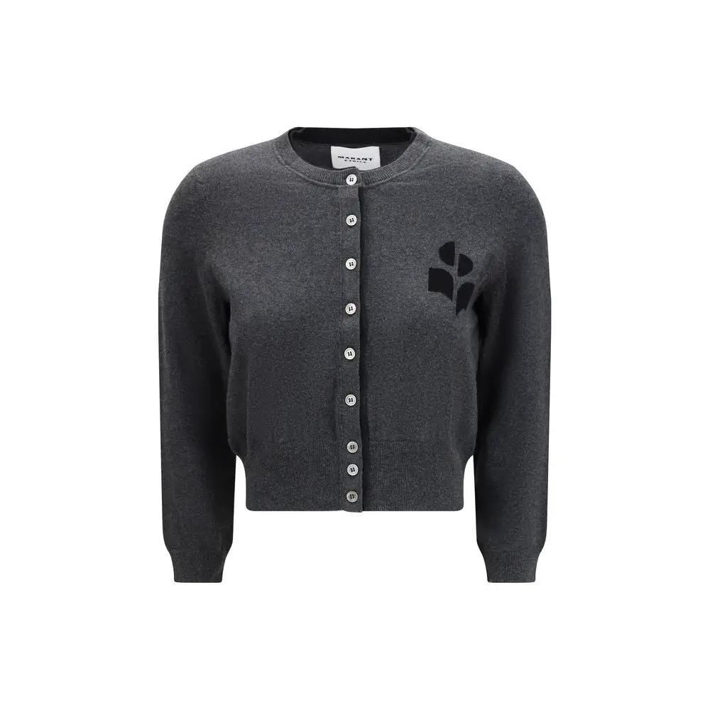 Marant Etoile Gray Cotton Cardigan