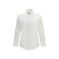 Chemise Dolce & Gabbana en alpaga vicuña blanc