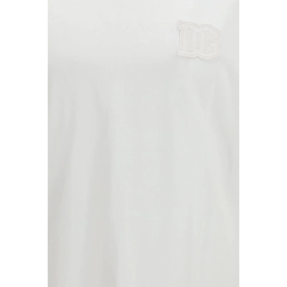 T-shirt blanc en coton Dolce &amp; Gabbana