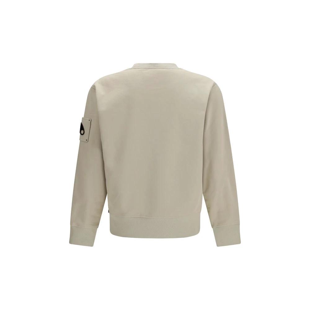 Moose Knuckles Beige Cotton Sweatshirt