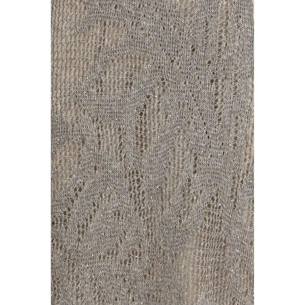 Robe décontractée Brunello Cucinelli en lin gris