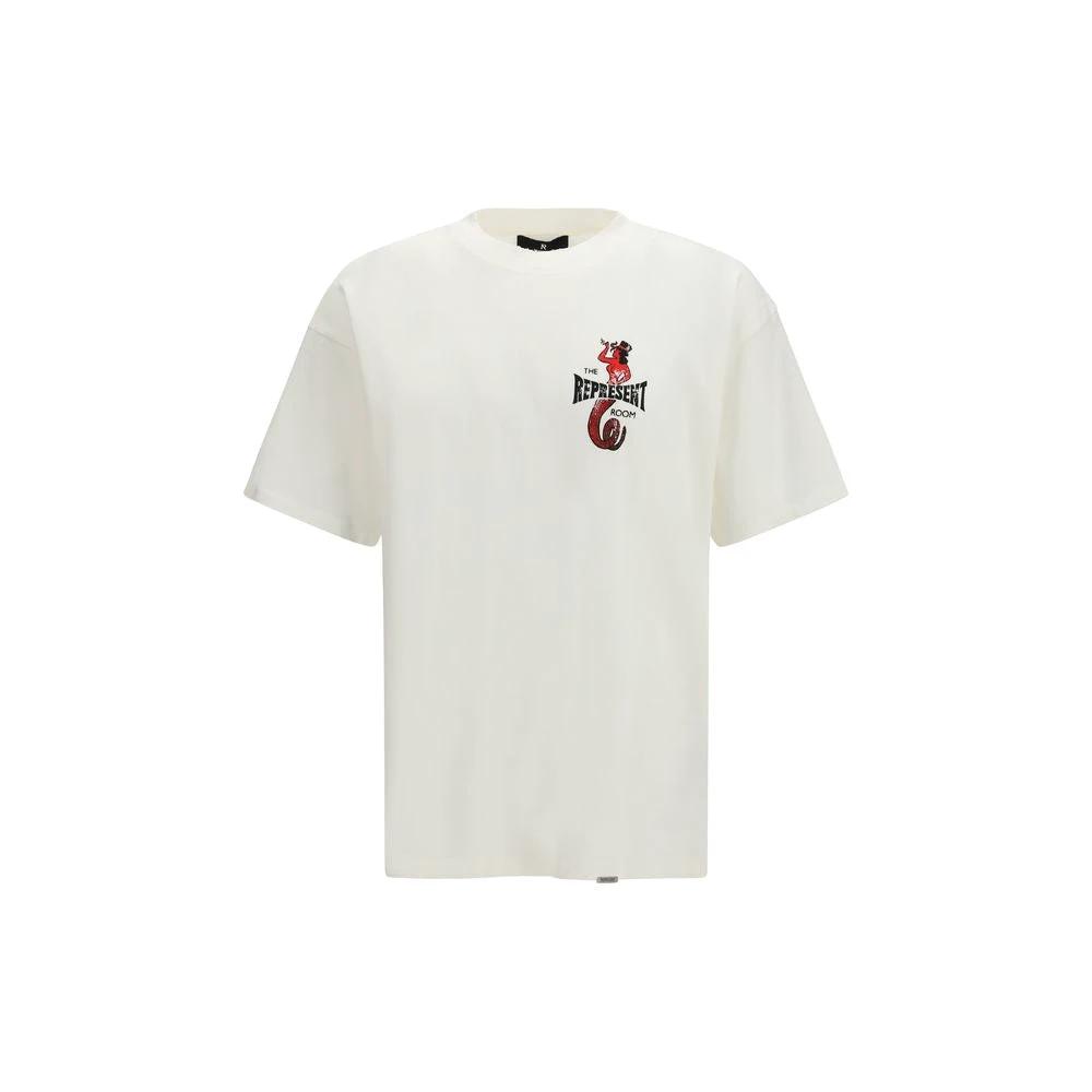 Represent White Cotton T-Shirt