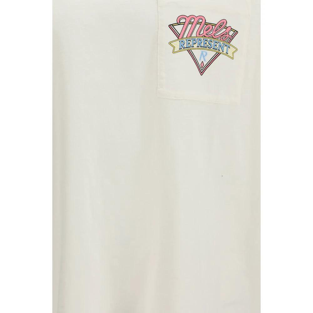Represent White Cotton T-Shirt